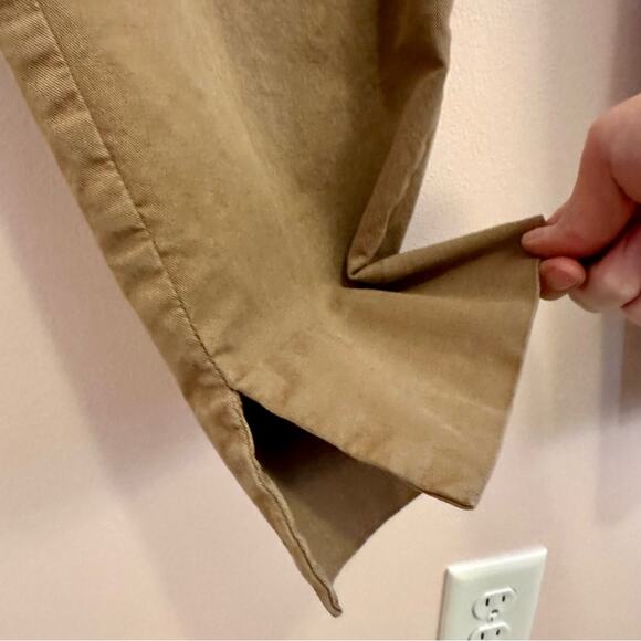 NYDJ Women's Khaki Cropped Straight Leg Pants 8 - Picture 3 of 11